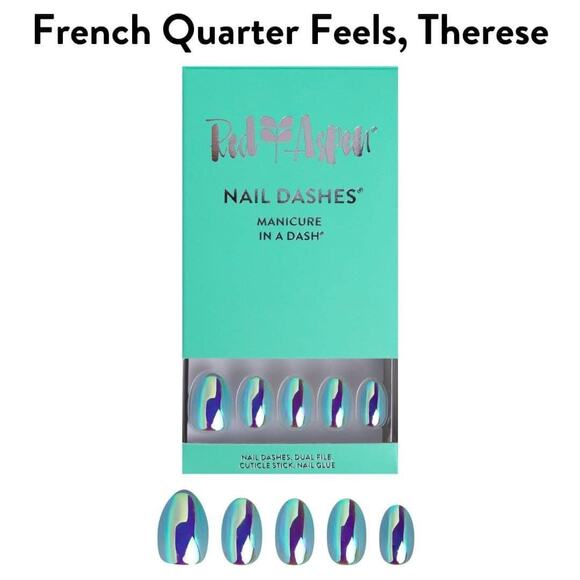 Red Aspen French Quarter Feels Therese Nail Dashes - Picture 3 of 3